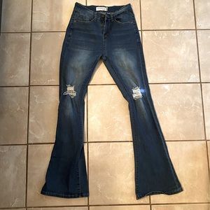 Bell bottom jeans